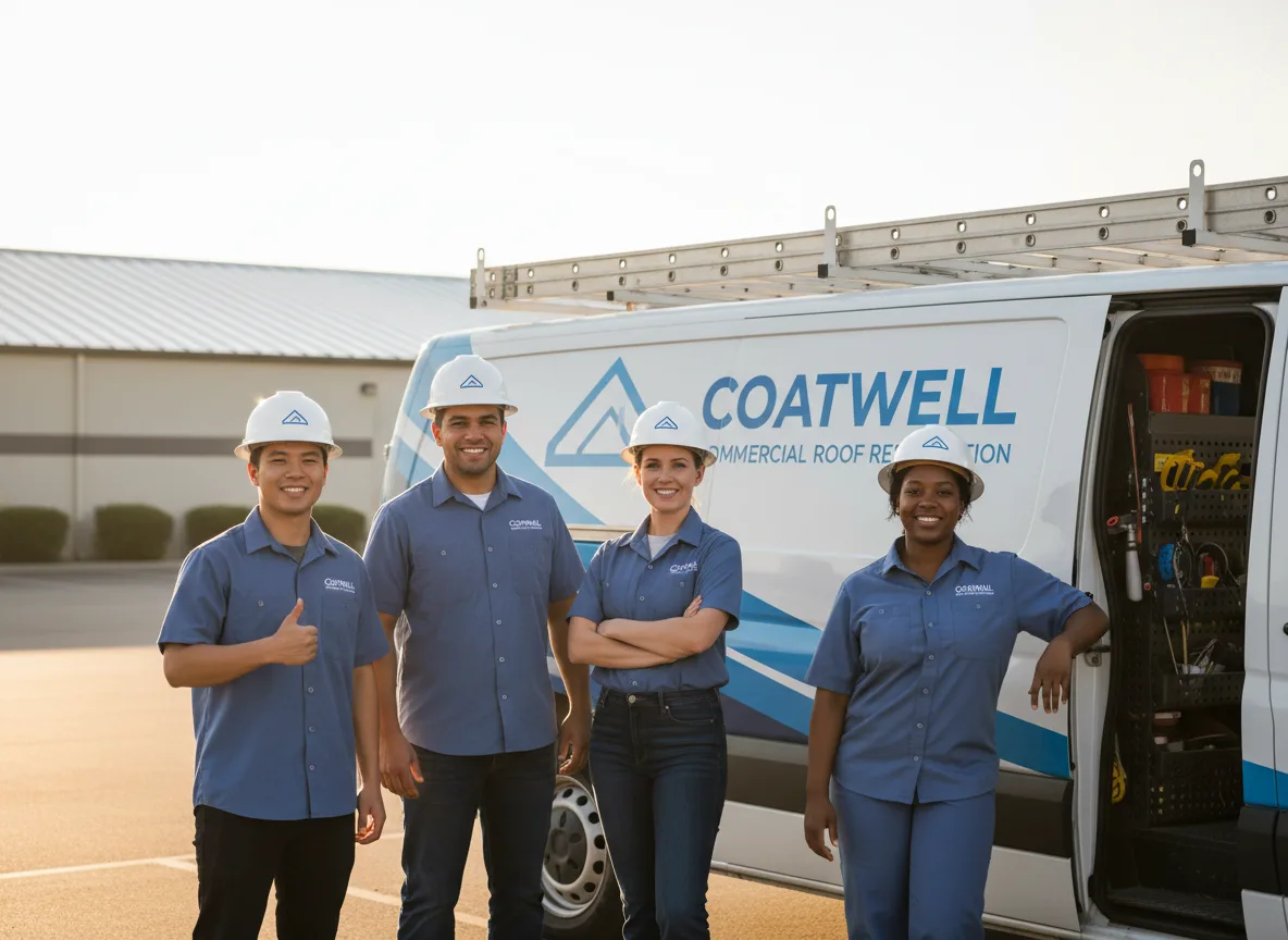 Commercial roof coating company in Rockfall, CT